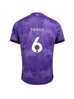 Moški Nogometna dresi replika Liverpool Thiago Alcantara #6 Tretji 2023-24 Kratek rokav